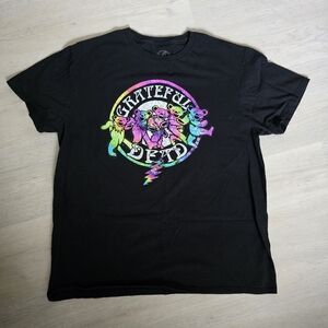 Grateful Dead “Dancing Bears Logo” Licensed T-Shirt Size Large